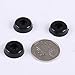uxcell 20pcs Rubber Feet Bumpers Furniture Table Amplifier Speaker Cabinet Leg Pads, D17x15xH5mm