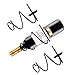 Hin Plus Wall Wine Rack - Wine Wall Decor Art - (Black, Set of 3)