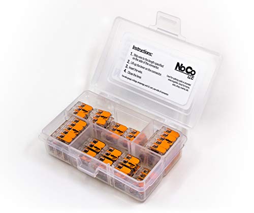 2 LEVER+NUTS+Splicing+Connector+Assortment+convenient