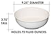 Cameo Ceramic Pho Soup Bowls with Pan Scraper, 9.25 Inch, 72 Ounce, Set of 2, White Ivory