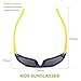 RIVBOS Kids Sunglasses with Strap Polarized UV Protection Flexible Rubber Shades for Boys Girls RBK003