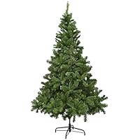 XmasExp 6 FT Artificial Christmas Pine Tree Easy Assembly with Foldable Solid Metal Stand, Perfect for Indoor and Outdoor Holiday Decoration