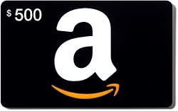 Amazon.com $500 Gift Card in a Greeting Card
