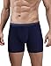 DAVID ARCHY Men's 4 Pack Free Cutting Tech Micro Modal Boxer Briefs(M,Navy Blue 16)