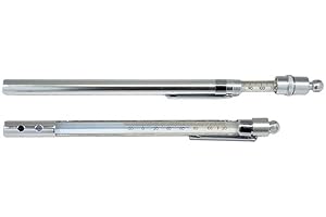 Thermco BM2011AS Red Spirit Filled Pocket Test Thermometer with Armored Aluminum Case, -35 to 50°C Range, 1.0°C Division, Total Immersion