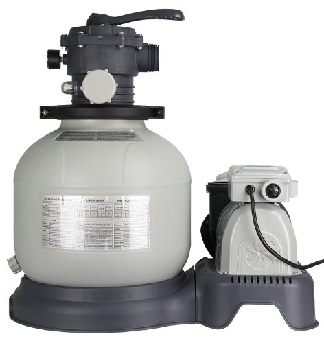 Intex 14-Inch Krystal Clear Sand Filter Pump, 110-120 Volt with GFCI (Discontinued by Manufacturer)