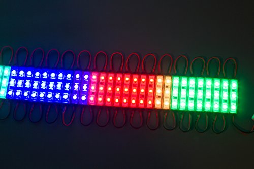 LEDupdates Chase running Storefront Window LED Light Dream Color 5050 RGB + SPI controller + UL Power (60ft)