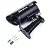 Masione 4 Pack Outdoor Fake/Dummy Security Camera with 30 Illuminating LED Light (Black) CCTV Surveillance