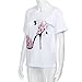 TOPUNDER Women Clothing 2018 Women Short Sleeve Blouse High Heels Printed Tops Beach Casual Loose T Shirt by Topunder