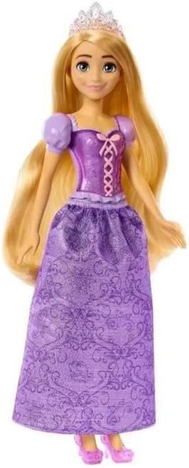 Boneca princesa do filme mattel disney princess rapunzel tangled, brinquedo +3 anos (hlw03) — foto 4 de 7