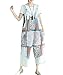 YESNO PB3 Women Jeans Cropped Pants Overalls Jumpsuits 100% Cotton Hand Painted Casual Loose Fit