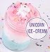 Unicorn Fairy Putty Cloud Slime, Cotton Candy Slime Supplies Stress Relief Toy Scented Sludge Toy for Girls and Boys 4OZ