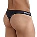 Clever Moda Thong Mesh Black Men's Underwear (L)