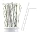 Webake 200 Pack Compostable Flex Straws Eco Friendly Corn Starch Drinking Straw, PLA Straws for Cocktail Coffee and Juice Pouches, Plant Based Individually Wrapped Straw