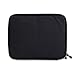 Electronics Accessories Travel Organizer Bag, BUBM Universal Gadgets Storage Pouch for USB Cables Cords Hard Drive Phone Charger-Black
