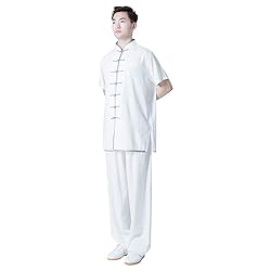 ZooBoo Unisex Short Sleeve Taichi Uniform Summer