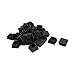 Sets of Table legs - TOOGOO(R) Plastic Square Tube Inserts End Blanking Caps 30mm x 30mm 30 Pcs Black