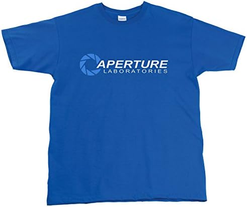 Q Tees Aperture, Men's Gaming T-Shirt
