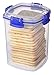 Sistema Klip It Collection Cracker Food Storage Container, Medium, 30 Ounce/ 3.75 Cup