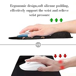 Apottwal Funny Cat Design Mouse Pad, Ergonomic