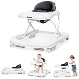 INFANS Foldable Baby Walker, 3 in 1 Toddler Walker