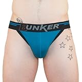 Bunker Underwear Attitude Jock Smoke_Blue M