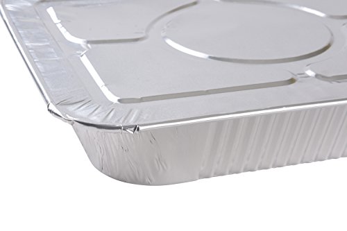 A World of Deals 9 X 13 Half Size Deep Foil Steam Pans with Lids, 30 Pack