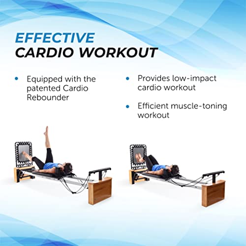 AeroPilates Reformer Pro XP 557 Pilates Reformer Workout Machine for