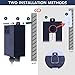 Garbage Disposal Air Switch Kit Sink Top Waste Disposal Stainless Steel On/Off Air Button Food and Waste Disposals Part by Etoolcity