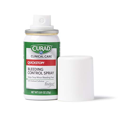 CURAD QuickStop Bleeding Control Spray, For Minor Cuts & Scrapes, .81oz (1 Count) Pricepulse