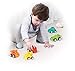 JOYIN 6 Pack Toddler Car Toys Push Go Free Wheel City Traffic Little Cars Baby Car Toys Early Educational Toys for 1-2 Years Toddlers