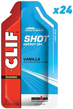 Clif Shot Energy Gel Vanilla - 24-1.2 oz (34g) packets