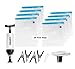 Chefman 32 Piece Sous Vide Bag & Vacuum Set-for Freezer Food Storage & Use w/Precision Immersion Circulators-25 Reusable BPA Free Seal, Pump, Clips and Bonus Wine Bottle Stopper