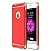 Hovis Shockproof Thin Hard Case Cover for iPhone 6plus /6SPlus5.5Inch (Red)
