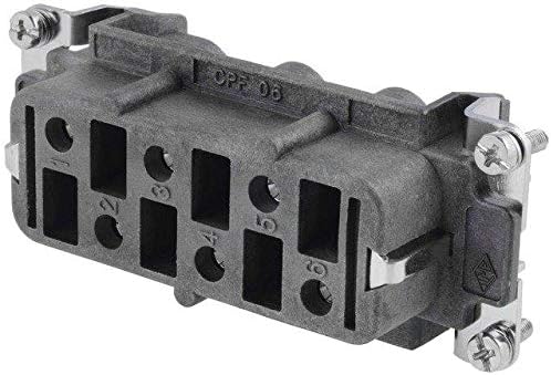 CPF 06 RY Connector: HDC female 180 °C PIN: 6 size 77.27 hot condition ILME
