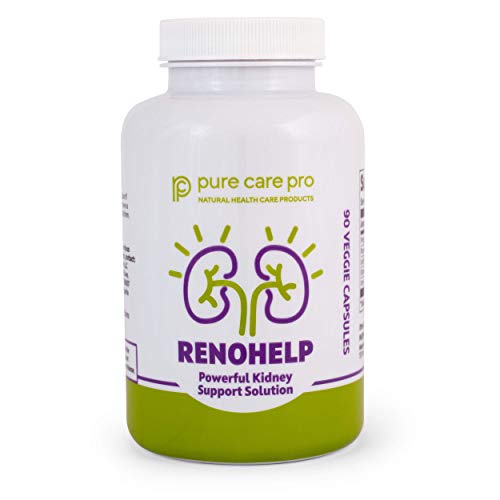 Renohelp by Pure Care Pro Powerful AllNatural Kidney Support Supplement for Healthy Kidney