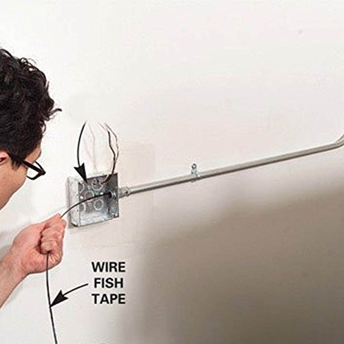 STARmoon 30Meter Fiberglass Fish Tape Reel Puller Conduit Ducting Rodder Pulling Wire Cable Fishing Tool - Thumbnail 7
