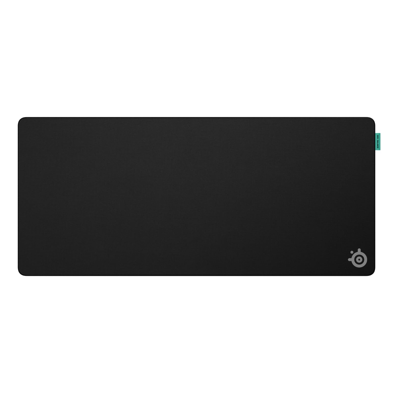 Photo 1 of SteelSeries QcK XL Performance Balance Gaming Mousepad — Extra Density for a Smooth Glide — Low-Profile Edge Stitching — Non-Slip Neoprene Rubber Base — 15.75 x 34.43 inch — FPS, MOBAs, RTS, MMO