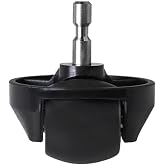Front Caster Wheel Replacement &ndash; Robot Vacuum Part Compatible with Xiaomi Mi, Roborock S5 S6 S7 Q7 Q Revo, Xiaowa T4 T6 &ndash; Black Swivel Roller Accessory, 1PC