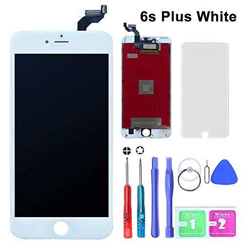 SZRSTH Compatible with iPhone 6S Plus Screen Replacement White 5.5 Inch LCD Display with 3D Touch Screen Digitizer Frame Full Assembly Include Full Free Repair Tools Kit+Instruction+Screen Protector - Thumbnail 5