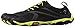 Vibram Men's V Running Shoe, Black/Yellow, 41 EU/8.5-9.0 M US