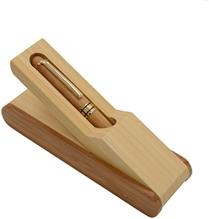 RFZA Vintage Wooden Fountain Pens with Bamboo Fountain Pen Case Fountain Pen Writing Set