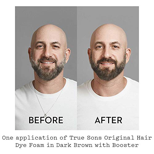 True Sons Complete Gray Coverage Hair Dye for Men with Instant Dye