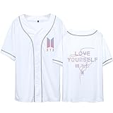 Dolpind Bangtan Boys BTS Baseball Jersey Same Style T-Shirt SUGA Jimin Jung Kook Tee Shirt
