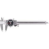Fowler 52-008-005-0 Black Face Dial Caliper with 0-6" Measuring Range