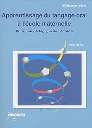 Apprentissage du langage oral à l'école maternelle