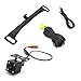 Pyle Upgraded Backup Camera Vehicle Mount W/ Weatherproof Dash Cam, Reverse Parking Camera, LED Monitor, Angle Adjustable, Distance Scale Lines, Fog Resistant, Night Vision Cam, DC12V/RCA (PLCM14LP)