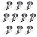 Lot of 10 Stainless Steel Slide Under Cup Holders by Brybelly