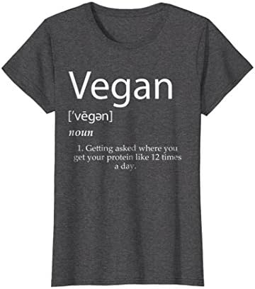 Vegan Definition Shirt - Funny Vegan Joke - Women Men Kids