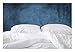 Organic Cotton Duvet Cover Queen/Full – Ultra White – GOTS Certified – Soft & Smooth Sateen Weave – Secure Fit with Corner Ties & Envelope Closure – Bedding – Machine Washable – Tissaj